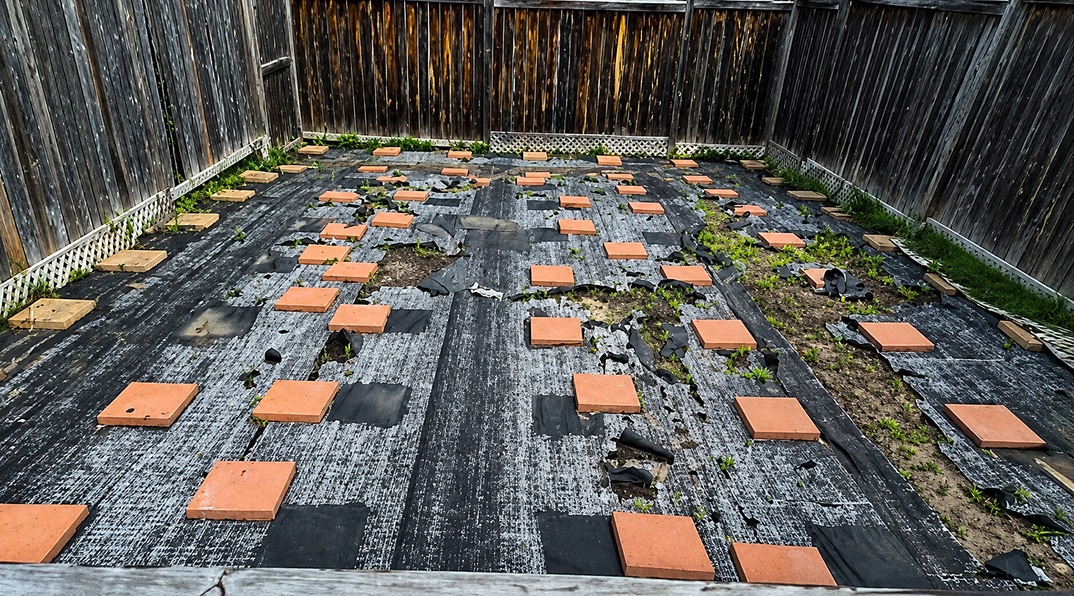 The property before Crewd started the job